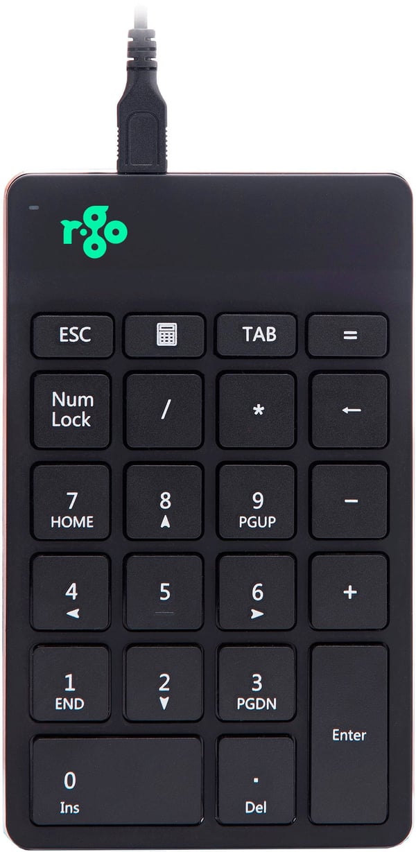 R-Go Numpad Break -numertangentbord, svart