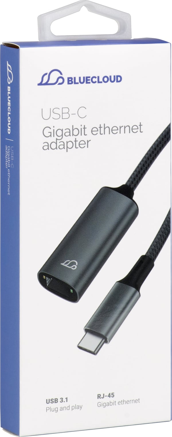 Bluecloud USB-C Gigabit Ethernet-adapter