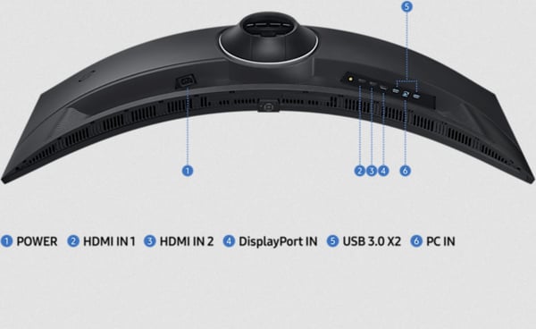 Samsung Odyssey G9 G95C 49" spelskärm