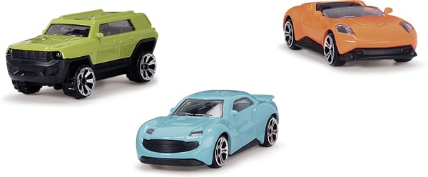 Dickie Toys -biltransport og 4 småbiler