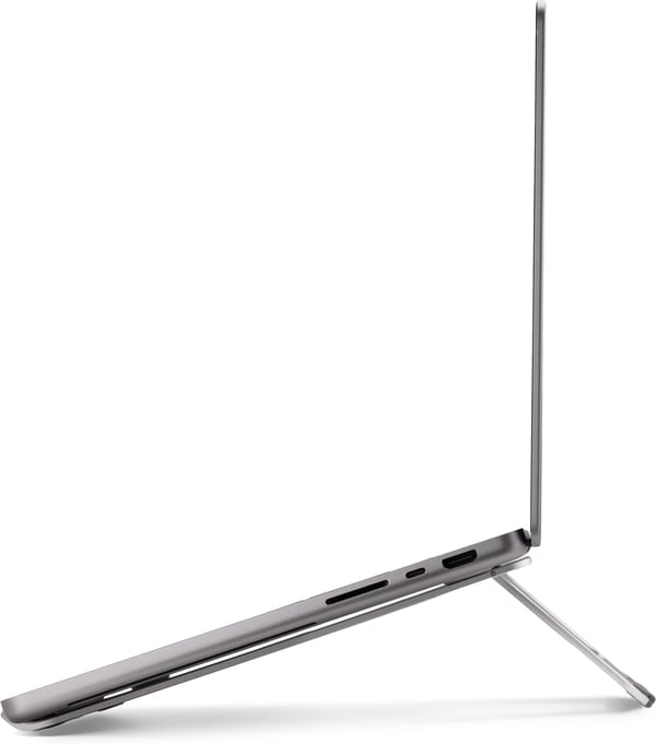 ErgoWork Alu Essential bärbar datorstöd, silver