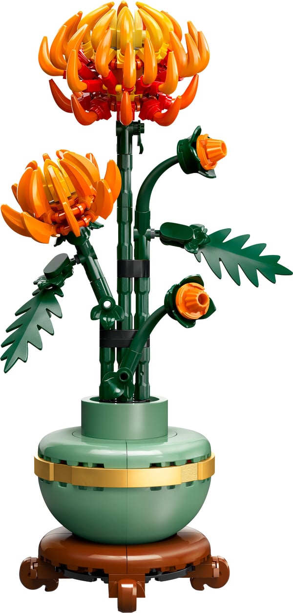 LEGO Icons Krysantemum Byggset med blomsterprydnad 10368