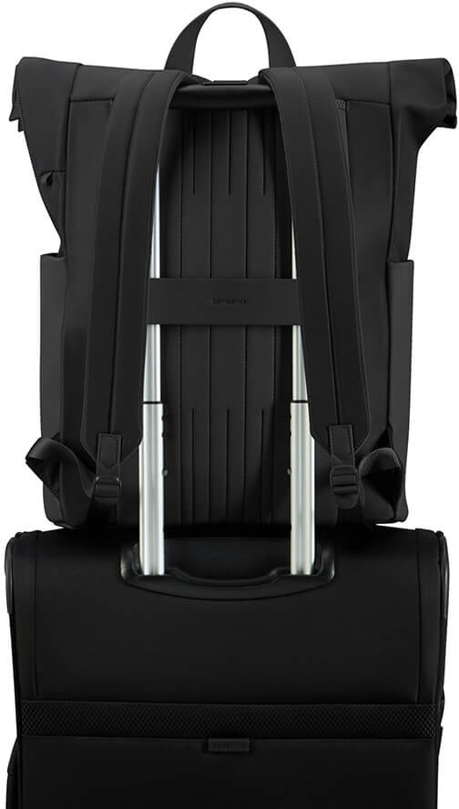 Samsonite 4Pack Rolltop 15,6" rygsæk, sort