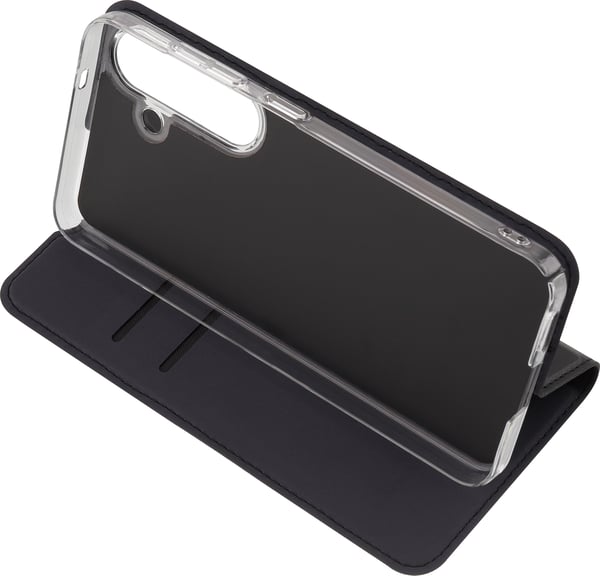 FoneKit BookCase-skyddsfodral, Samsung Galaxy S25, svart