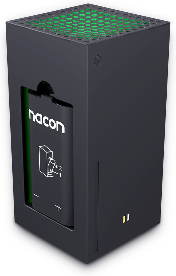Nacon Double External Battery -batteripaket + laddare, Xbox