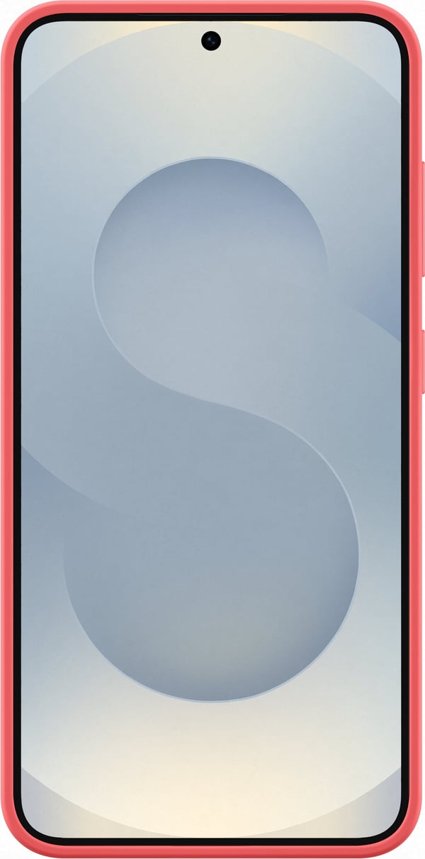 Samsung Galaxy S25 Silikonecover, rød