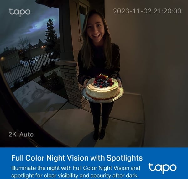 TP-Link Tapo D210 dörrklockkamera