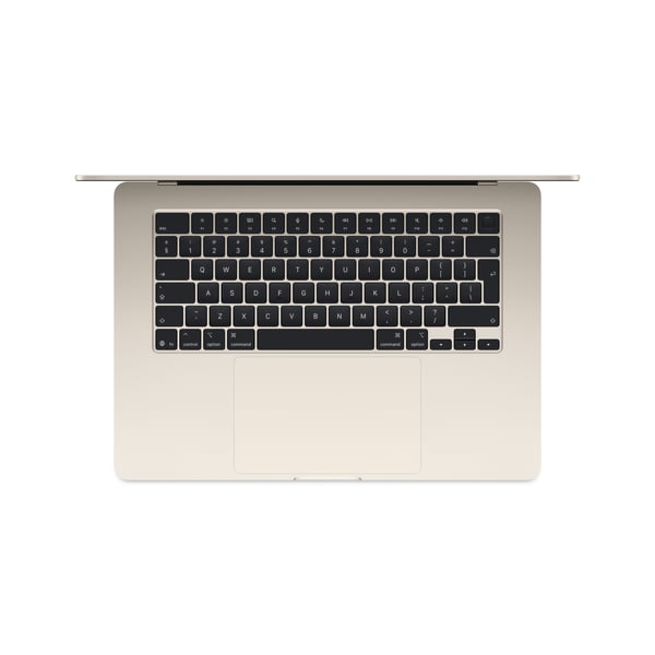Apple MacBook Air 15" M4 16 GB, 256 GB 2025 - bärbar, stjärnvitt (MW1J3)