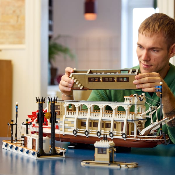 LEGO Ideas 21356 Ångbåt på floden