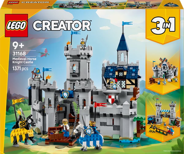 LEGO Creator 31168 Medeltida hästriddarslott
