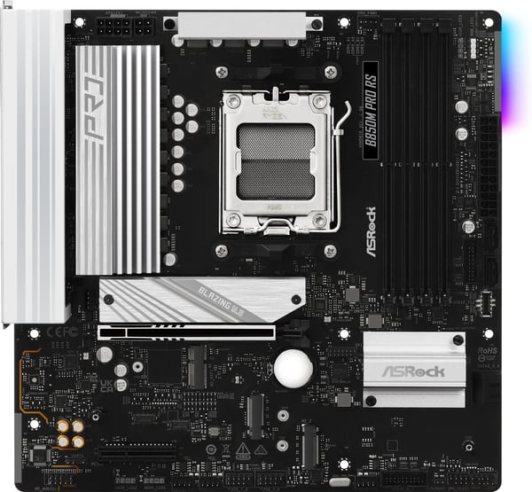Asrock B850M Pro RS AMD AM5 MicroATX-moderkort
