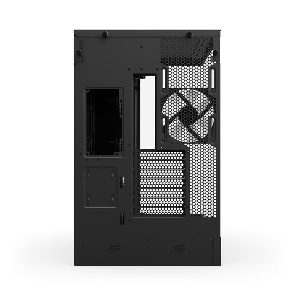 NZXT H9 Flow RGB+ (2025) ATX-chassi, svart