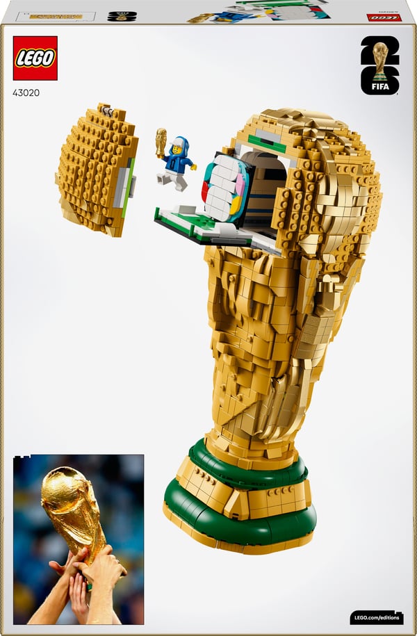 LEGO Editions Sports 43020 Officiella priset för FIFA World Cup-turneringen