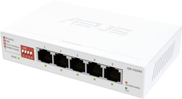 ASUS QG-U1050 5-portars switch