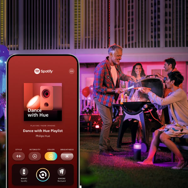 Philips Hue Festavia Permanent dekorationsljusslingor, 18 m