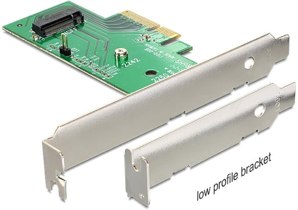 DeLOCK PCI Express x4 - M.2 NVMe -adapter