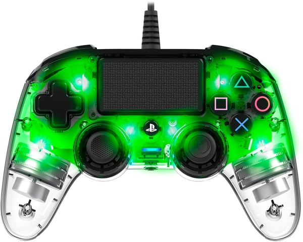Nacon Wired Compact Controller Illuminated spilcontroller, grøn LED, PS4