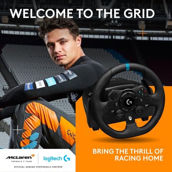 Logitech G923 TRUEFORCE Racing Wheel - ratkontrol og pedaler, Xbox/PC
