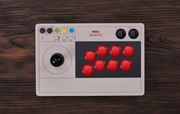 8BitDo Arcade Stick -spelkontroll, Switch / PC