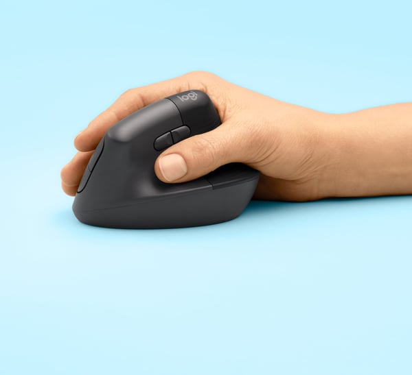 Logitech Lift -mus, svart