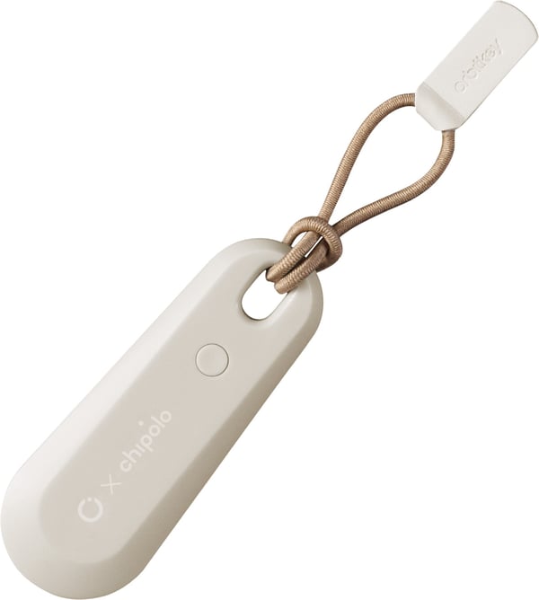 Orbitkey x Chipolo Tracker v2 - placeringssporingsenhed, grå Orbitkey x Chipolo Tracker v2 - placeringssporingsenhed, grå