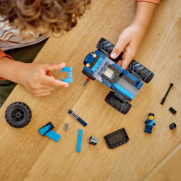 LEGO City Blå monstertruck Terrängbilsleksak 60402