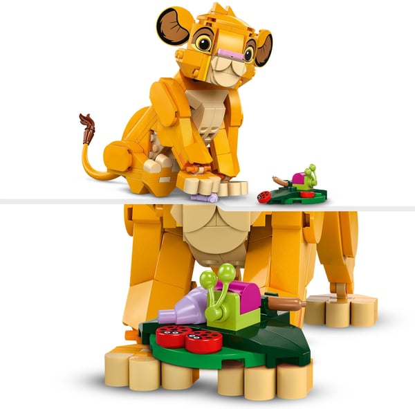 LEGO Disney Lejonungen Simba Rolig presentidé 43243