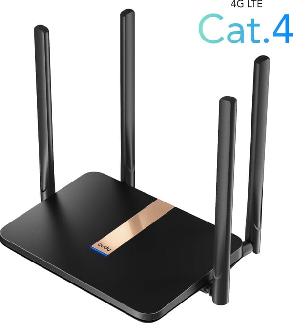 Cudy LT500D AC1200 4G LTE-modem och WiFi-basstation