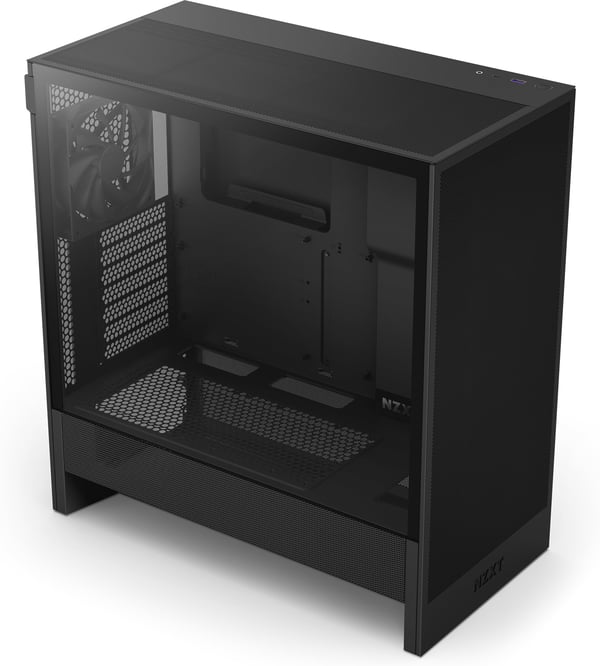 NZXT H5 Flow RGB (2024) ATX-chassis med vindue, sort