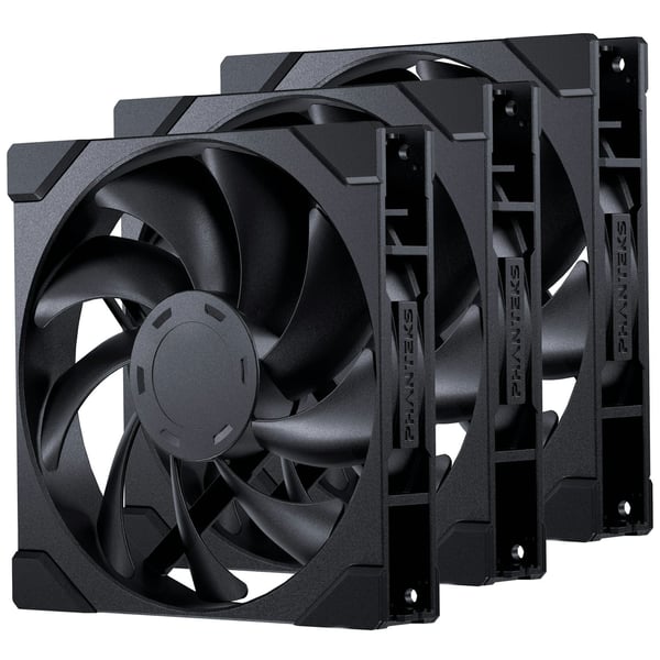 Phanteks M25 Gen2 140 mm PWM-blæser, sort, 3 stk Phanteks M25 Gen2 140 mm PWM-blæser, sort, 3 stk