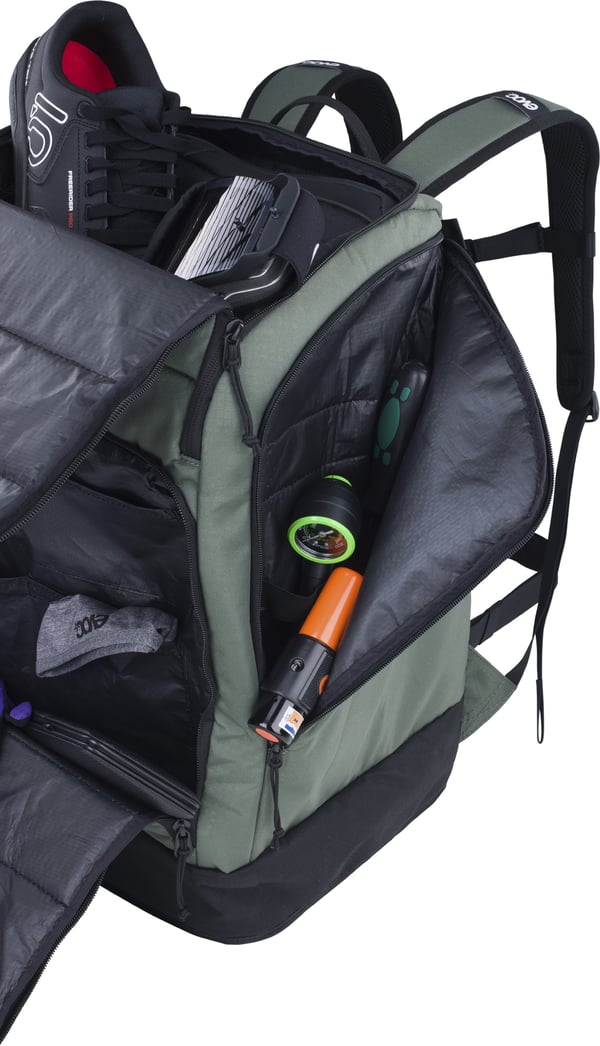 Evoc GEAR RYGGSEK 60 -utrustningsryggsäck, grön