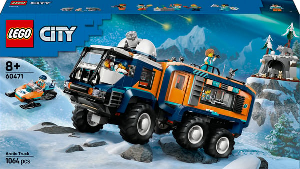 LEGO City 60471 Arktiska forskarens vetenskapliga laboratorietruck