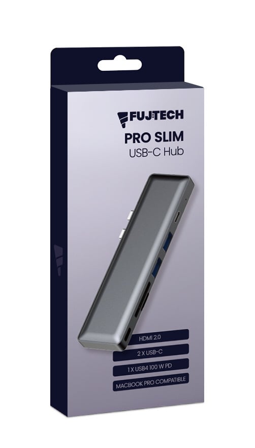 Fuj:tech Pro Slim USB-C-hubb