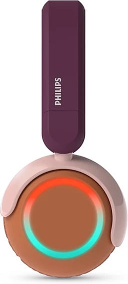 Philips TAK4200MP/00 barnhörlurar med hårdbygel, rödviolett
