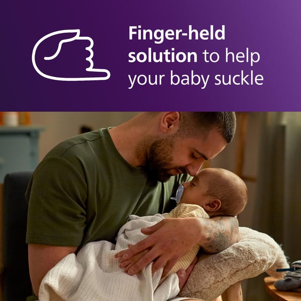 Philips Avent Soothie lugnande napp, 0–6 mån, blå, 2 st