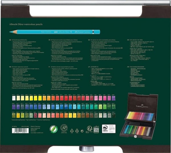 Faber-Castell Albrecht Dürer presentförpackning, 72 färger