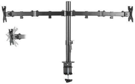 Mozi Dual Display Desk Stand för två skärmar