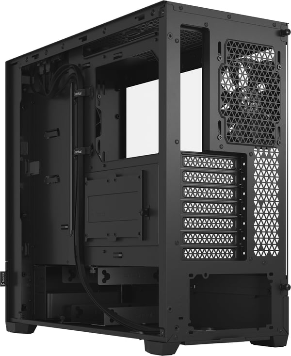 Fractal Design Pop Air Sort TG Klar Tint ATX-kabinet med vindue, sort