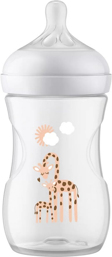 Philips Avent SCY903/66 Natural Response - sutteflaske, 260 ml, giraf
