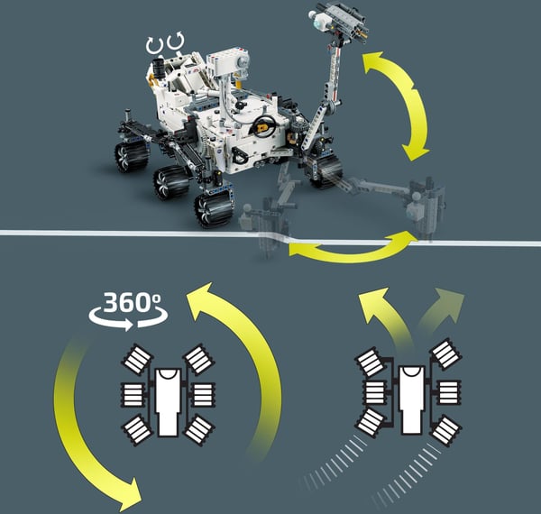 LEGO Technic 42158 - Nasas Mars-rover Perseverance
