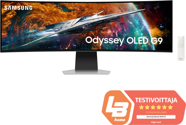 Samsung Odyssey G9 (G95SC) 49" OLED buet gamingskærm