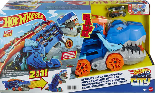 Hot Wheels City Ultimate Hauler - T-Rex biltransport