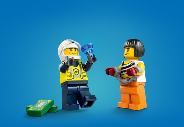 LEGO City Jakt med polisbil och muskelbil Set 60415