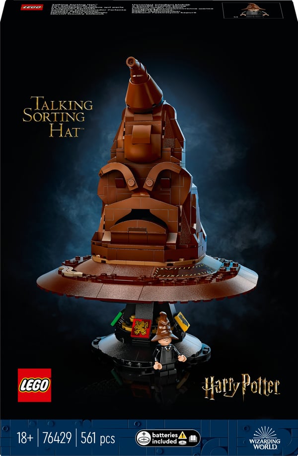 LEGO Harry Potter™ Den talande sorteringshatten Set 76429