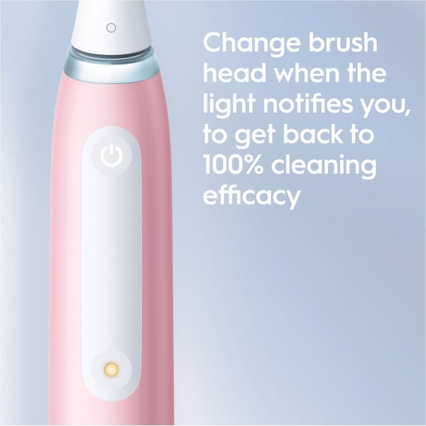Oral-B iO Series 3s - elektrisk tandbørste, rosa