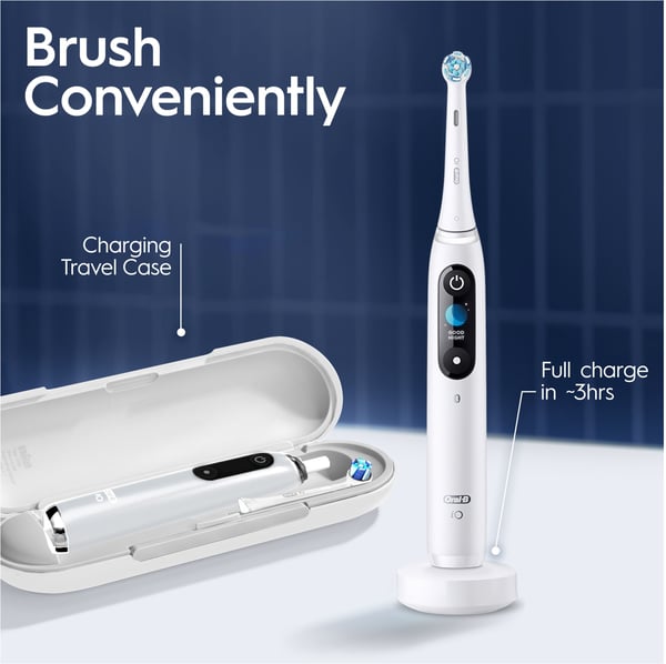 Oral-B iO Series 9s eltandborste, vit