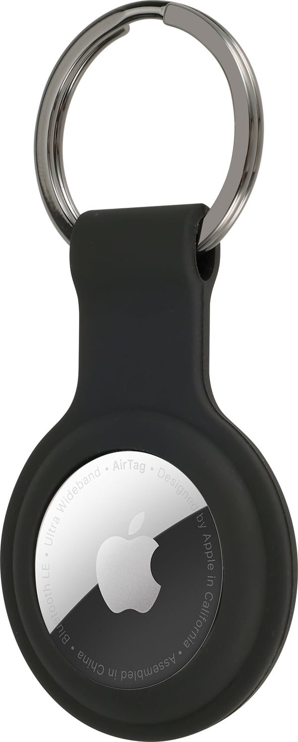 FoneKit TagGuard hållare med nyckelring, Apple AirTag, svart