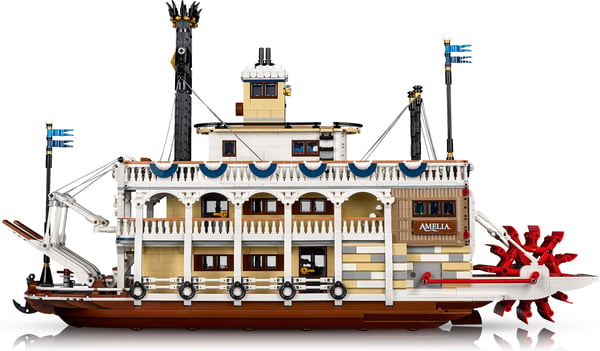 LEGO Ideas 21356 Ångbåt på floden