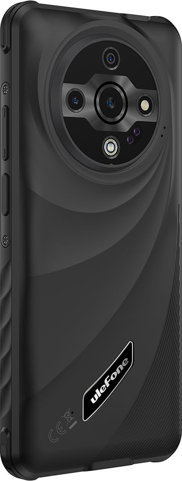 Ulefone Armor X31-telefon, 128/6 GB, svart