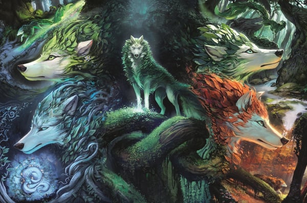 Ravensburger Whispers of the Forest pussel, 7000 bitar